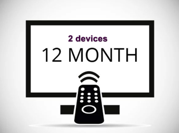 12 MONTHS (2 devices )